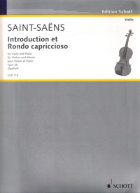 Introduction et Rondo Capriccioso op. 28, pour violin et piano