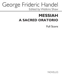 Messiah. Full Score