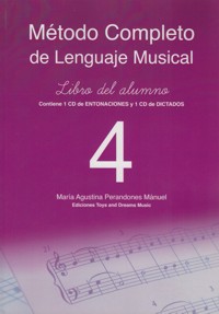 Método completo de lenguaje musical 4. Libro del alumno. 9788493607838