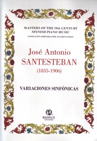 Variaciones sinfónicas, para piano. 9790801278012