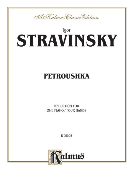 Petroushka. Reduction for One Piano, Four Hands. 9780769280820