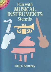 Fun with Musical Instruments Stencils