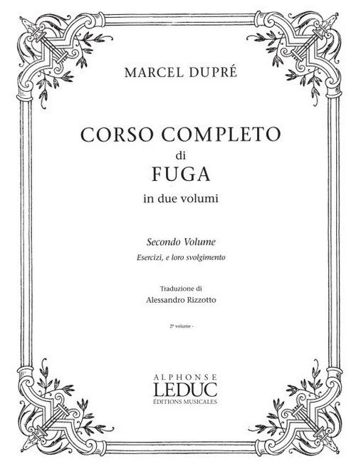 Corso completo di fuga in due volumi, vol. 2. 9790046293832