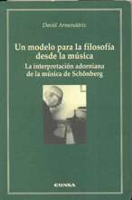 Un modelo para la filosofía desde la música : la interpretación adorniana de la música de Schönberg. 9788431321222