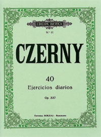 40 Ejercicios diarios, op. 337. 9788480203166