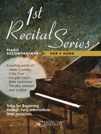 1st Recital Series: Piano Accompaniment For F Horn. 9789043117494