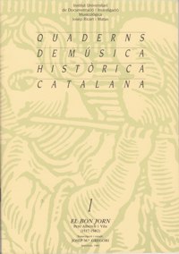 Quaderns de Música Històrica Catalana, 1: El Bon Jorn. 58795