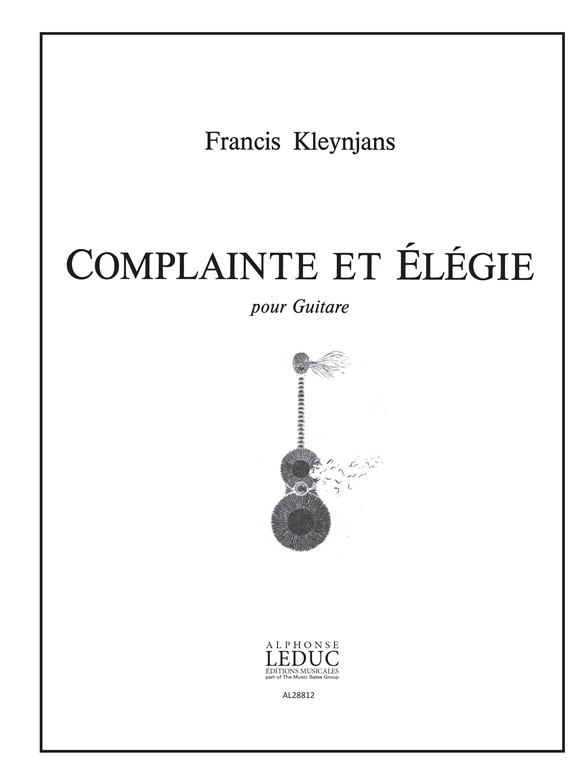 Complainte et élégie, op. 108, pour guitare