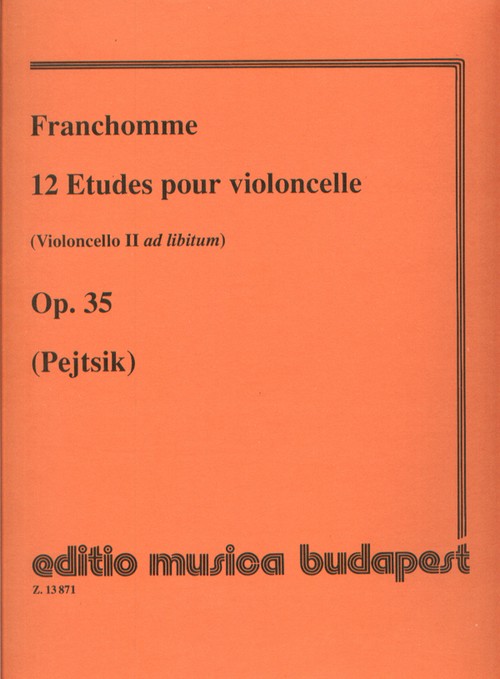 12 Etudes pour violoncelle, op. 35