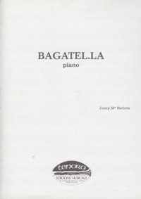 Bagatel.la, per a piano