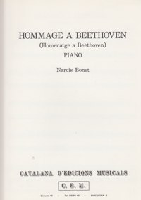 Hommage a Beethoven. 58938