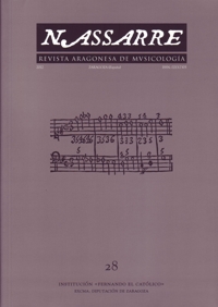 Nassarre 28. Revista Aragonesa de Musicología. 59020