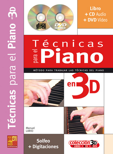 Técnicas para el piano en 3D