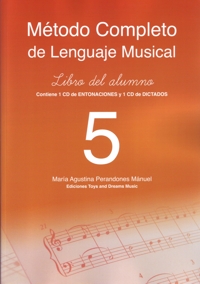 Método completo de lenguaje musical 5. Libro del alumno. 9788493922320