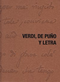 Verdi, de puño y letra. 9788461645480