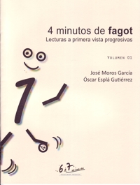 4 minutos de fagot 01. Lecturas a primera vista progresivas