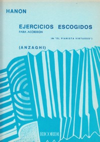 Ejercicios escogidos para acordeón de El Pianista Virtuoso. 59439