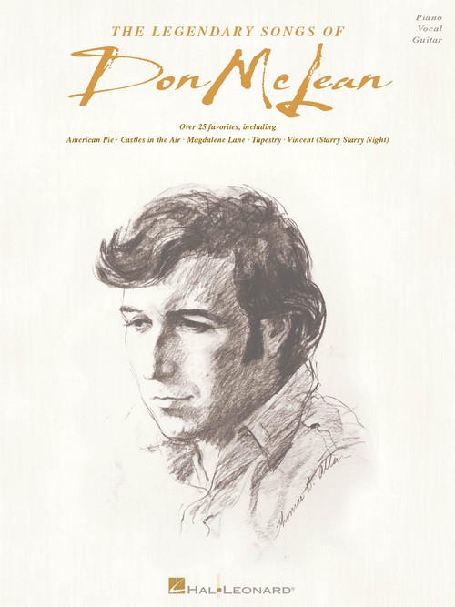 The Legendary Songs Of Don McLean (piano, vocal, guitar). 9781423436232