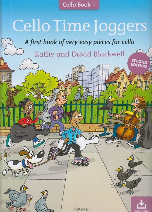 Cello Time Joggers (+Audio OnLine): A first book of very easy pieces for cello