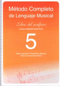 Método completo de lenguaje musical 5. Libro del profesor
