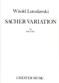 Sacher Variation, for Solo Cello. 60066
