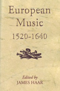 European Music, 1520-1640