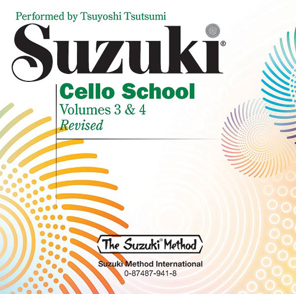 CD - Suzuki: Cello School, volumes 3 & 4