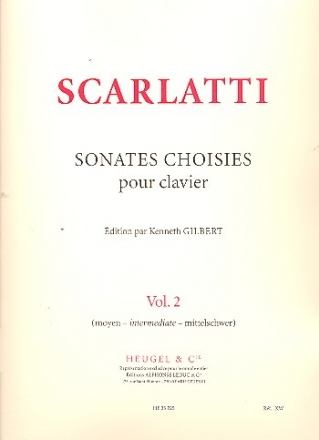Sonates choisies pour clavier, vol. 2 (moyen - intermediate - mittelschwer). 9790047337252