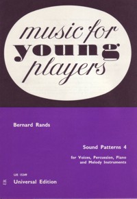 Sound Patterns 4, for Voices, Percussion, Piano & Melody Instruments
