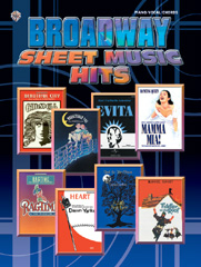 Broadway Sheet Music Hits (piano, vocal, guitar)