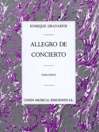 Allegro de concierto, para piano