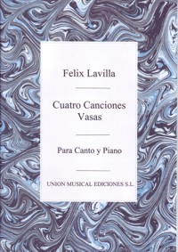 Cuatro canciones vascas, para voz y piano