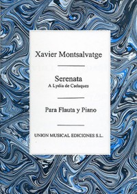 Serenata a Lydia de Cadaqués, para flauta y piano