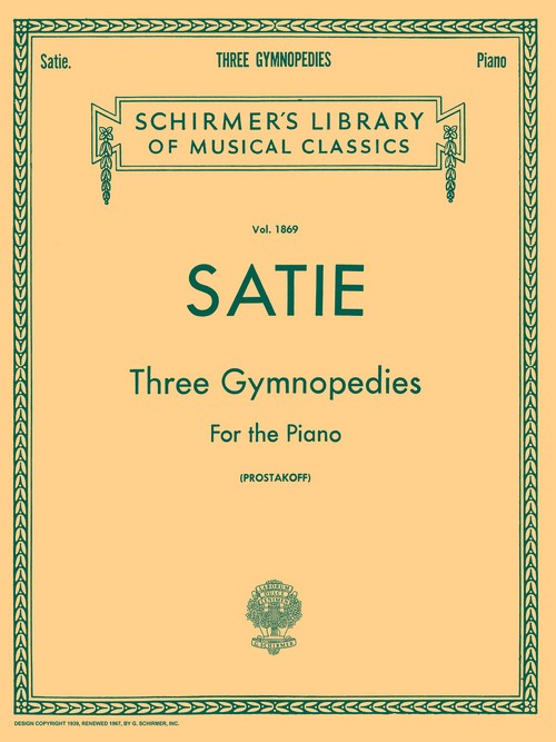 Three Gymnopédies, for the Piano