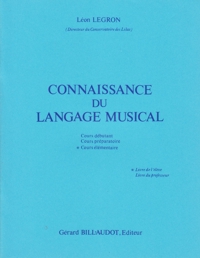 Connaissance du Langage Musical. Volume 3: élémentaire. Livre de l'élève. 60577