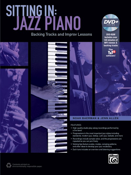 Sitting In: Jazz Piano. Backing Tracks and Improv Lessons. 9781470615567 Sitting In: Jazz Piano. Backing Tracks and Improv Lessons. 9781470615567