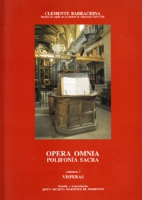 Opera Omnia. Polifonía religiosa vol. I. Vísperas. 9788486982348