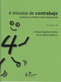 4 minutos de contrabajo 04. Lecturas a primera vista progresivas. 9790801288875