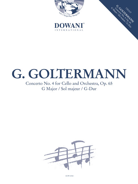 Concerto No. 4 for Cello and Orchestra, Op. 65, G Major. Reduction for Piano