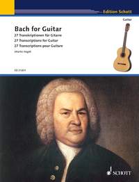 Bach for Guitar. 27 Transcriptions for Guitar. 9783795708382