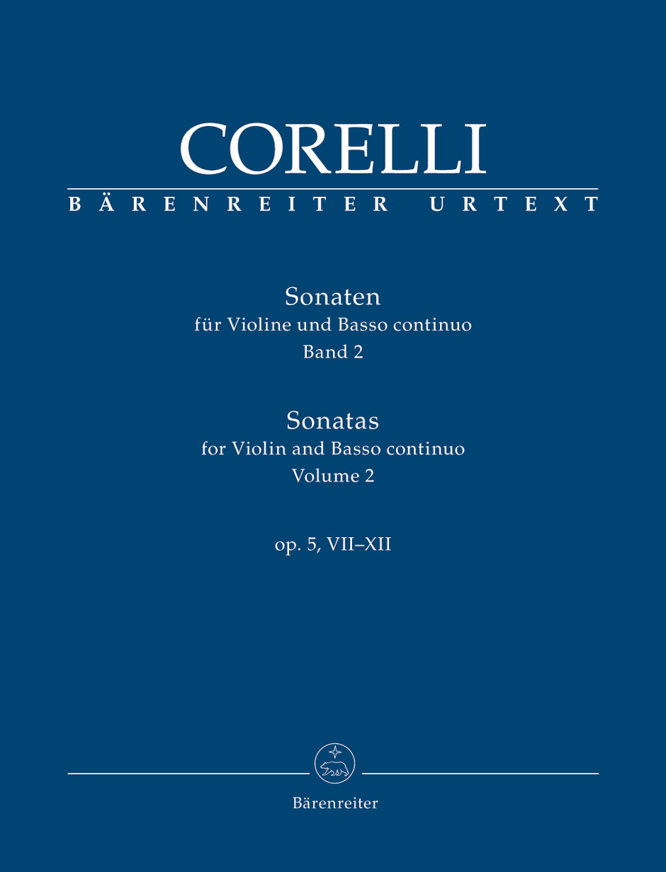 Sonatas for Violin and Basso continuo, vol. 2: op. 5, VII-XII