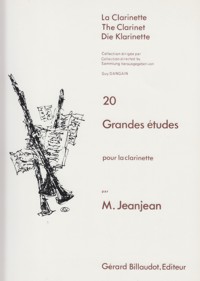 20 grandes études pour la clarinette. 61220