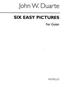 Six Easy Pictures, opus 57, for Guitar. 9780853604969