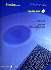 50 études faciles et progressives, pour trombone, vol. 1