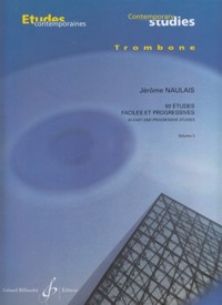 50 études faciles et progressives, pour trombone, vol. 2. 61270