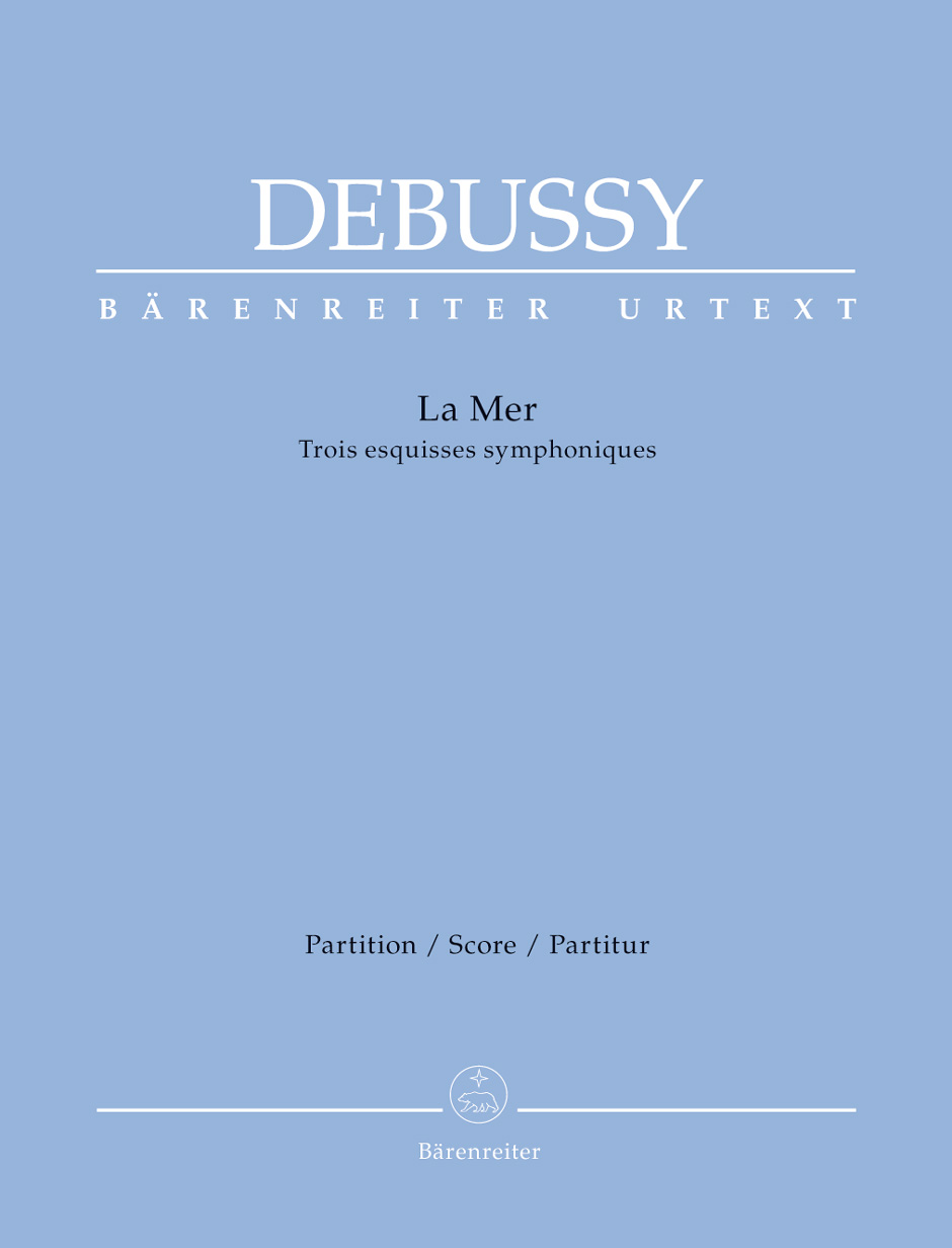 La Mer, Three Symphonic Sketches, Score