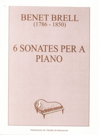 6 Sonates per a piano, primer curs. 9788478260430