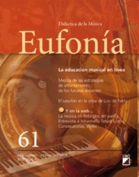 Eufonía. Nº 61. Julio, Agosto, Septiembre 2014. La educación musical en línea