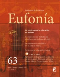 Eufonía. Nº 63. Enero, Febrero, Marzo 2015. La música para la educación en valores. 61858