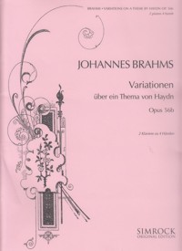 Variations on a Theme by Haydn, op. 56b, for 2 Pianos. 9790221103925